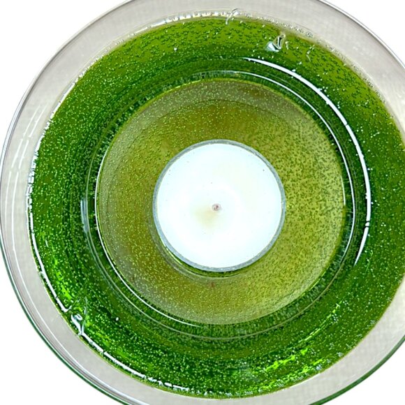 PartyLite Retired Grinch Green Martini Glass Tealight Holder Christmas Bar Décor - Picture 6 of 9